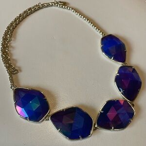 Kendra Scott cobalt iridescent Connely 💜